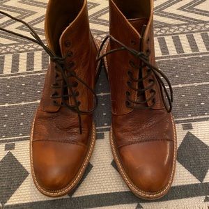 TAFT “THE ROME” LEATHER BOOTS SIZE 39